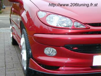 Bombe Peinture Voiture PEUGEOT 206 CC 10754 ROUGE LUCIFER NACRE' MET. 10754  2005-2001 FR